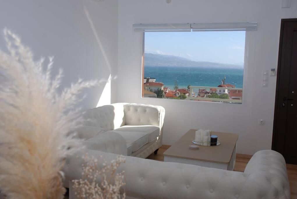 360ᵒ Lepanto Apartment Nafpaktos Luaran gambar